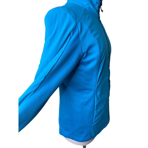 SALOMON Drifter Mid Reversible Jacket Medieval Blue Blue/ Hawaiian - Picture 8 of 11